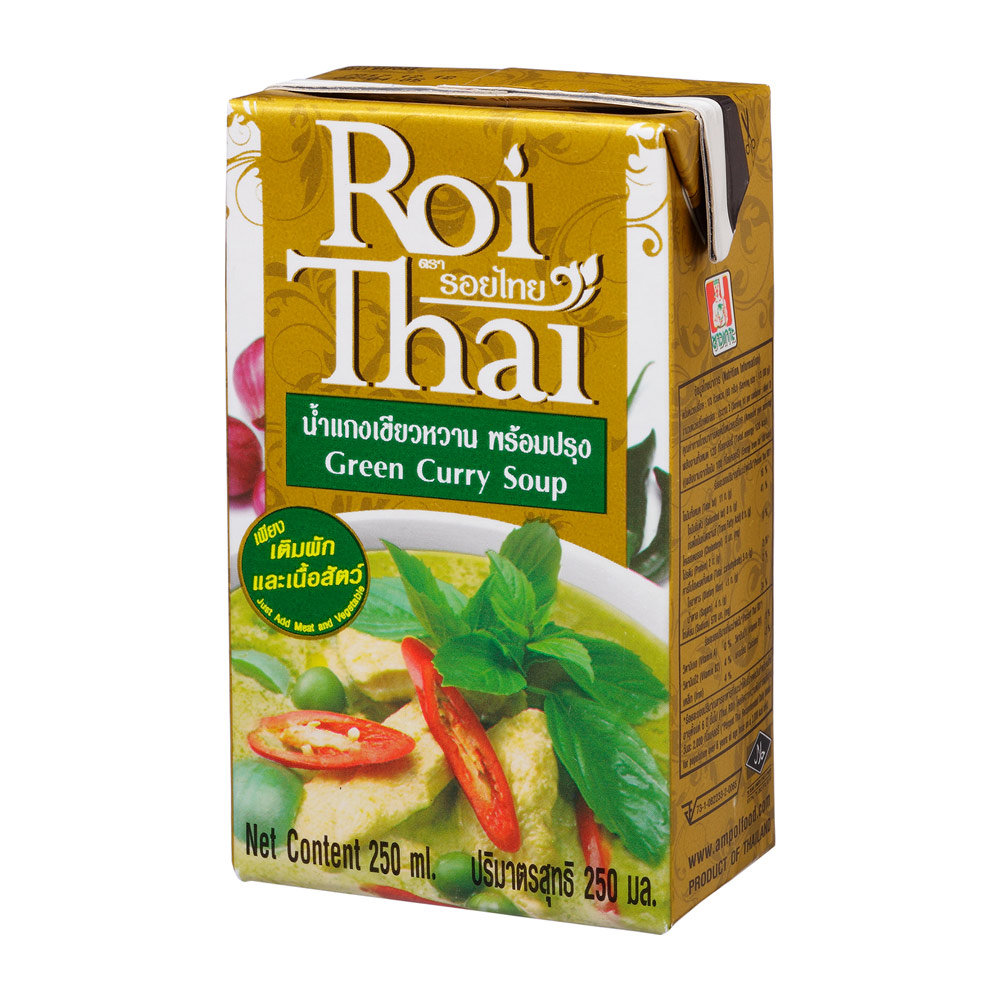 ROI Thai Green Curry Ready To Pour Cooking Sauce 250ml