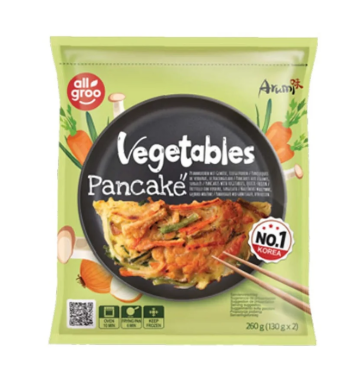 ALLGROO Korean Vegetables Pancake 260G (130G x 2) 