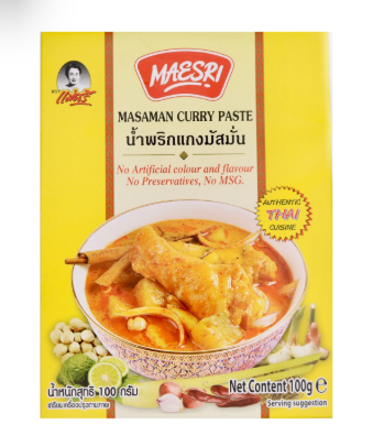 MAESRI玛莎曼咖喱酱100G