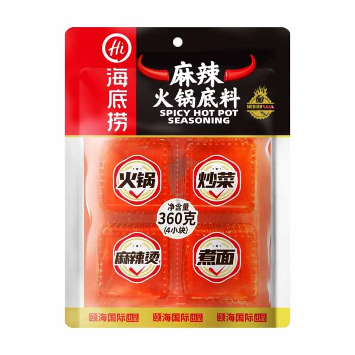 HDL Hot Pot Seasoning Spicy 4pcs 360g