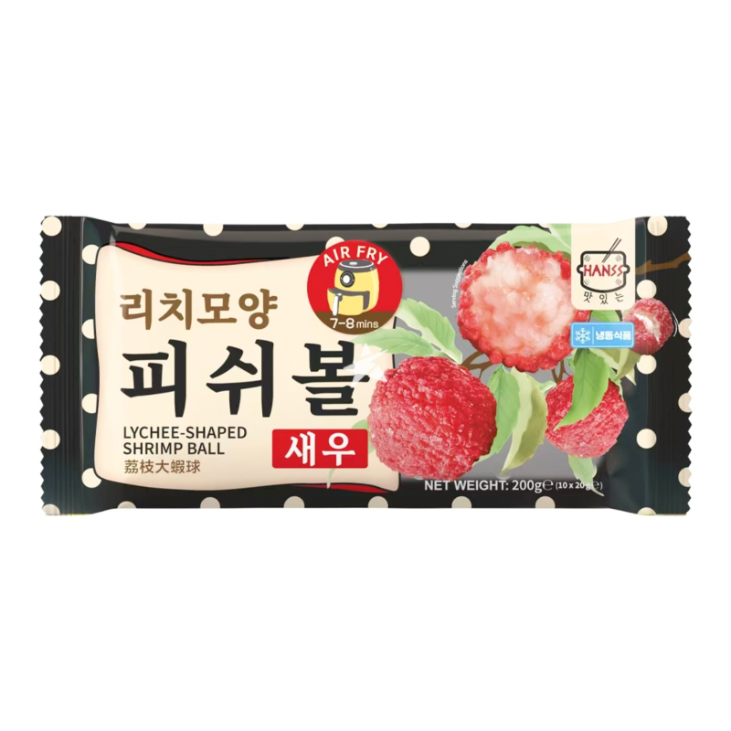 HANSS Lychee Shaped Shrimp Ball200g