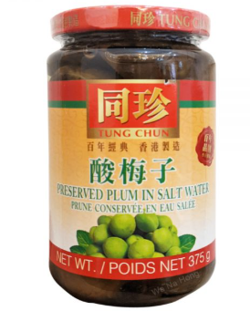 TUNGCHUN酸梅子375G