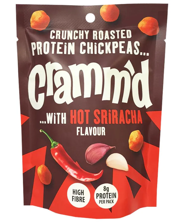 CRAMMD Chick Peas Hot Sriracha Flavour 50G