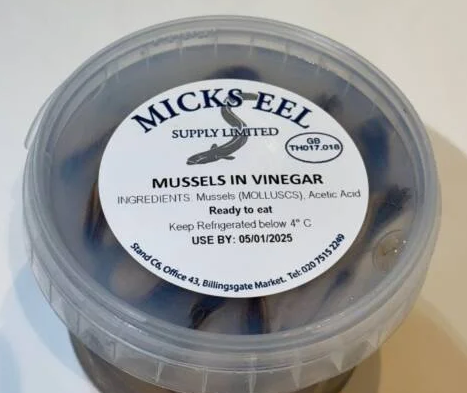 MICKS EEL Mussels In Vinegar 140G