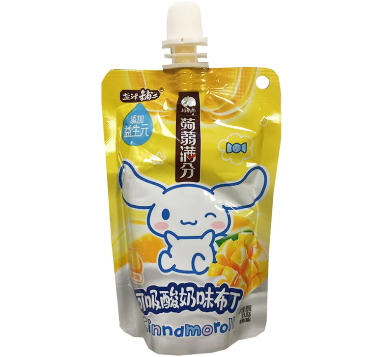 盐津铺子蒟蒻满分可吸酸奶味布丁80g