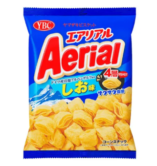 YBC Aerial Four Layer Corn Crisps Salty Flav 65g