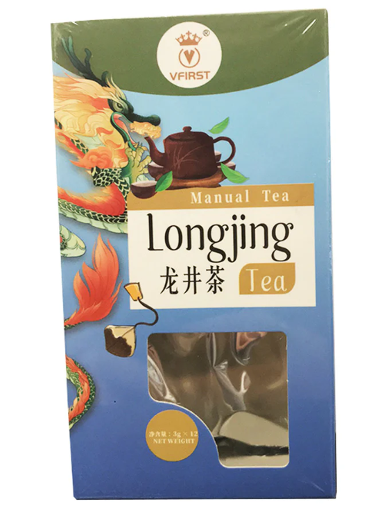 VFIRST LONGJING GREEN TEA BAG 40g