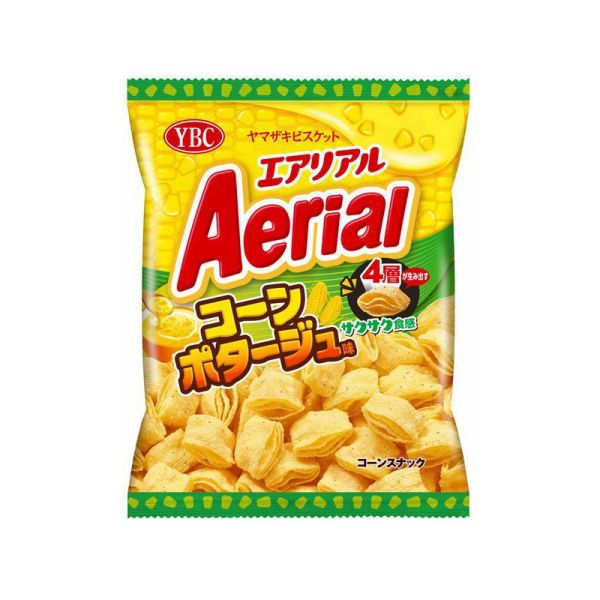 YBC Aerial Four Layer Corn Crisps Corn Soup Flav 65g