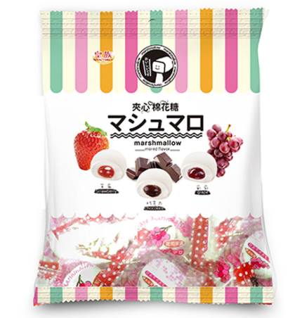 皇族综合棉花糖葡萄草莓巧克力150G