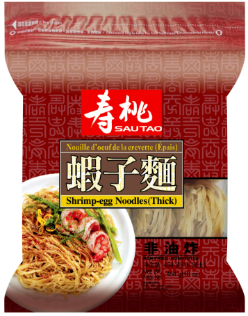 寿桃虾子面(粗)454g