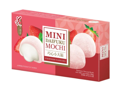 Loves Flower Mini Mochi Strawberry Flav 80g