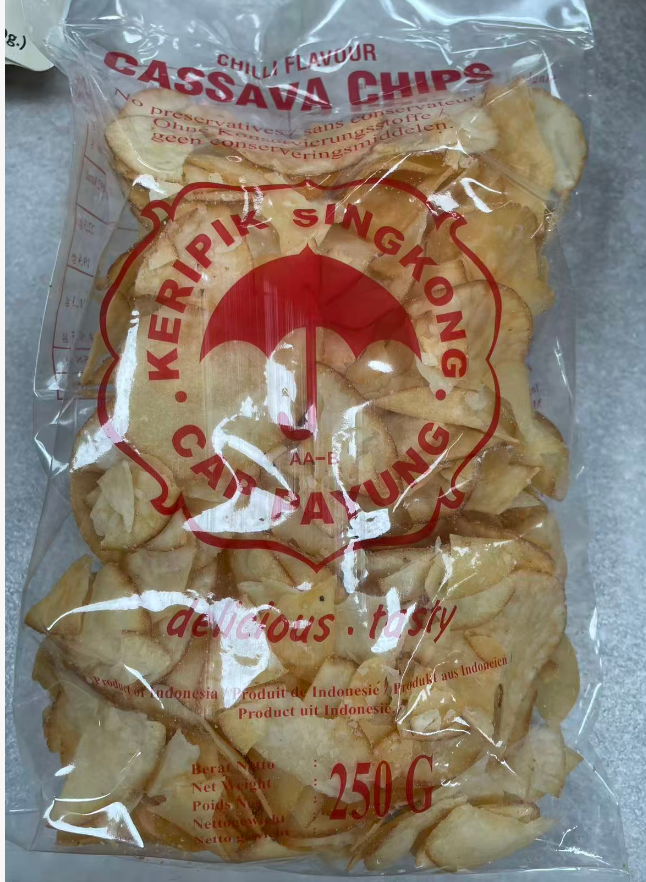 木薯片(辣味)250g