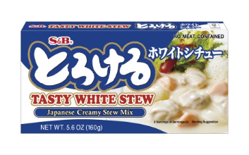 S&B Tasty White Stew Mix 160G