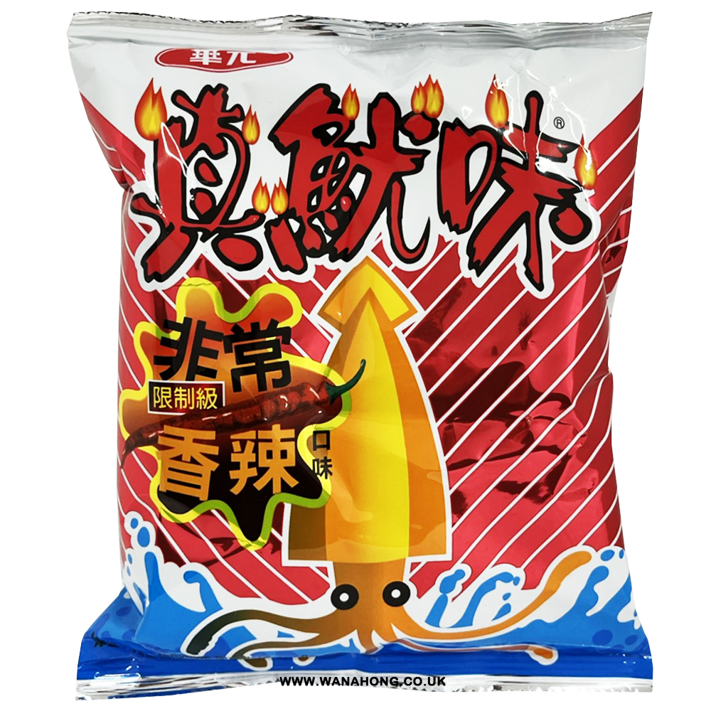 Jenyowe Spicy Squid Flav Snack 50g