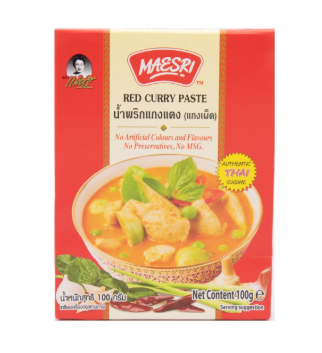 Maesri Red Curry Paste 100g