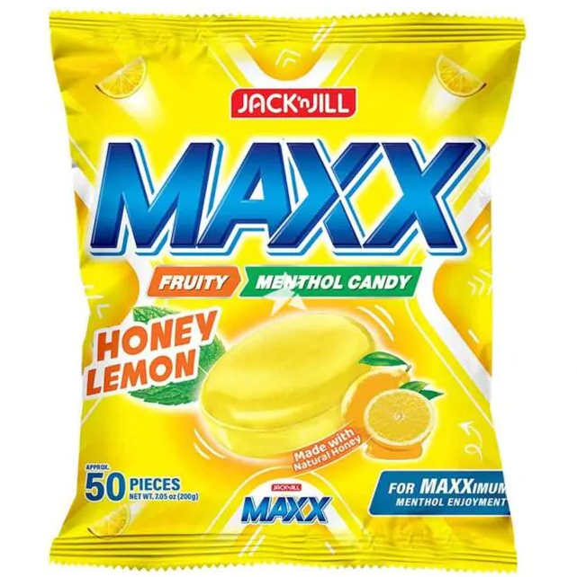 Jack'n Jill Maxx 劲凉薄荷糖（蜜柠檬味）200G