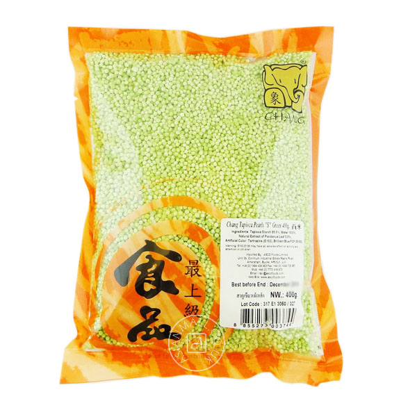 CHANG Tapioca Pearl Green "S" 400g