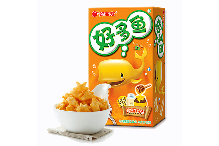 好丽友好多鱼蜂蜜牛奶味33g
