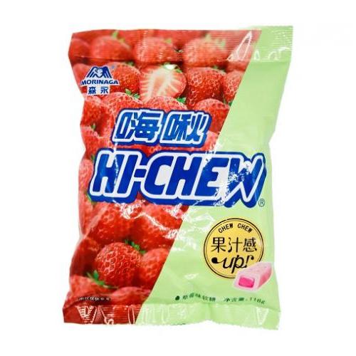 MORINAGA HI CHEW Sort Candy Strawberry Flav 118g