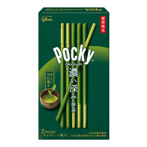 格力高百奇双层抹茶味61.6g
