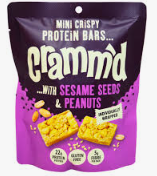 Cramm'd Sesame Seeds & Peanuts Bar 110g