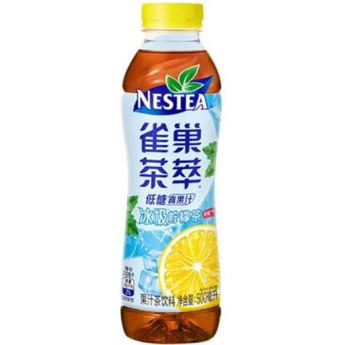雀巢茶萃冰极柠檬果茶汁500ml
