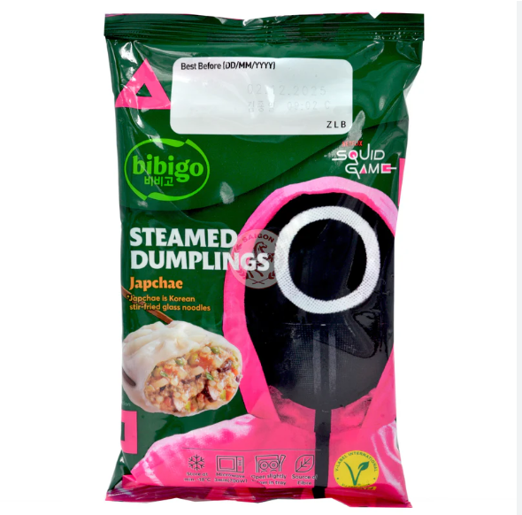 BIBIGO Korean Japchae Steamed Dumplings 168g