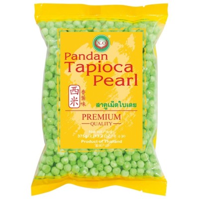 XO Pandan Tapioca Pearl Large 375g