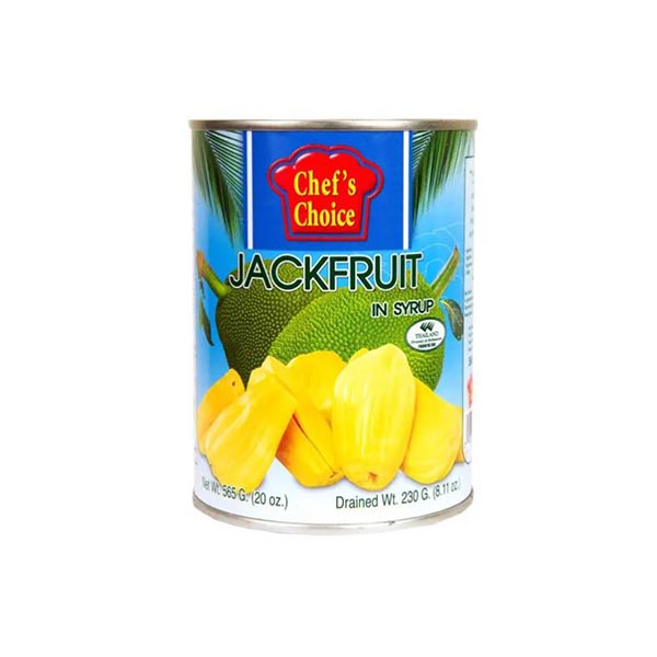 Chefs Choice Yellow Jackfriut in Syrup 565g