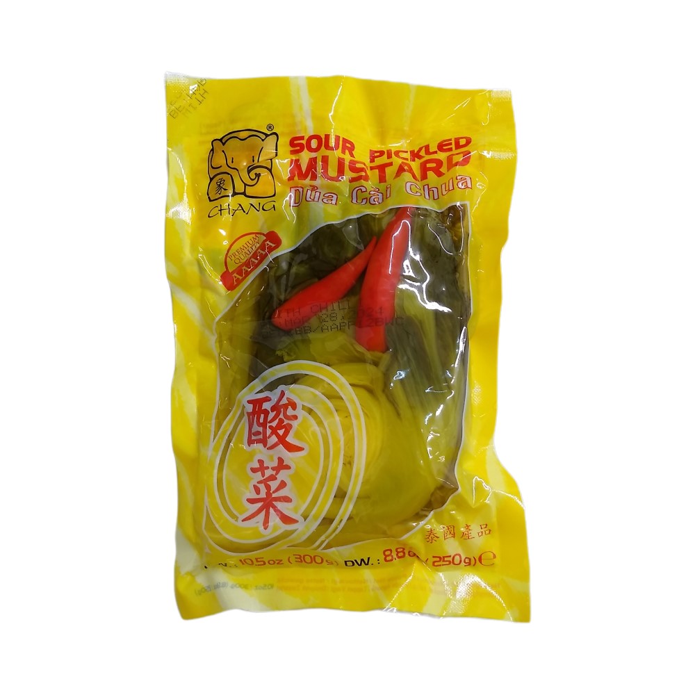 Chang Pickled Sour Mustard with Chilli 300g