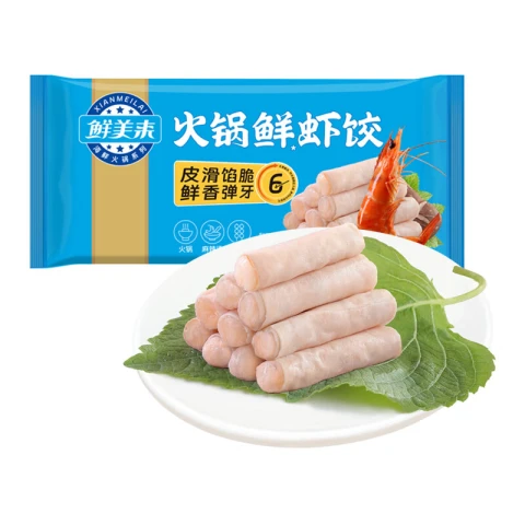 鲜美来火锅鲜虾饺105g