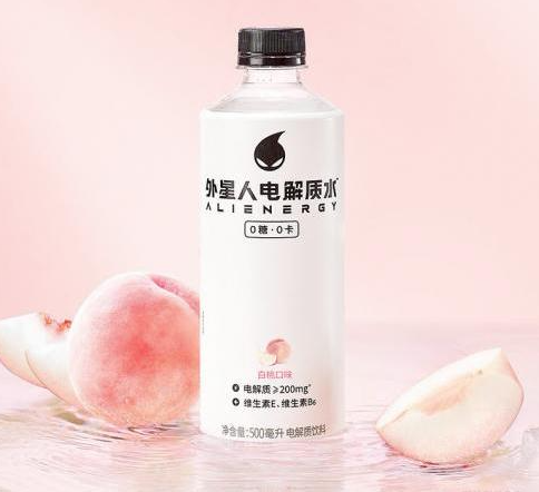 元气森林外星人电解水-白桃口味500ml