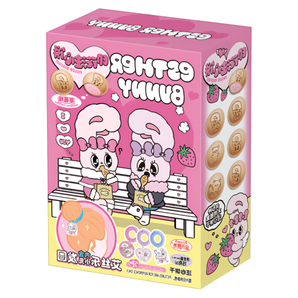 Filled Biscuit Strawberry Flav 15g