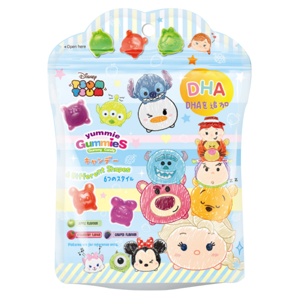 TSUMTSUM水果味橡皮糖60g