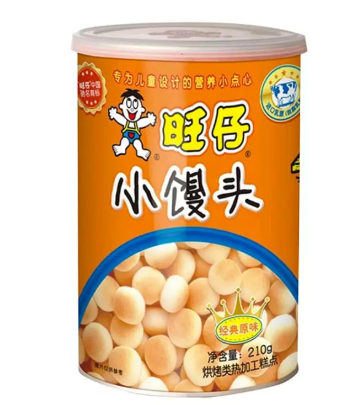 旺仔小馒头香甜蜂蜜味200g