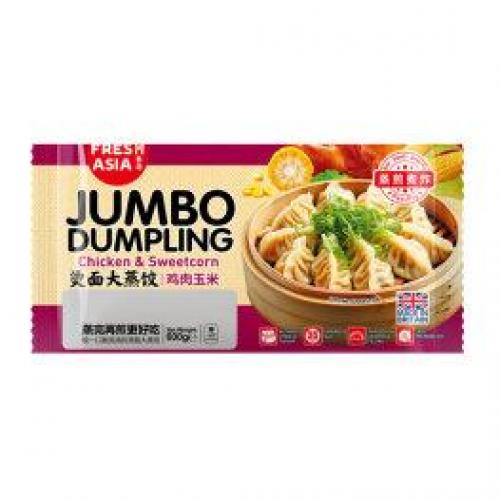 香源鸡肉玉米大蒸饺600ml
