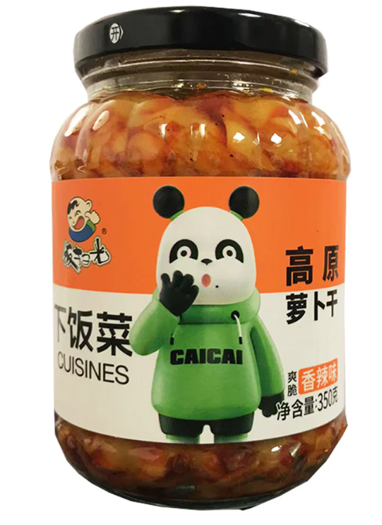 饭扫光萝卜干-甜辣300G