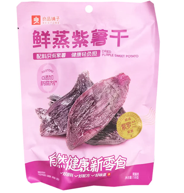良品铺子紫薯干150G