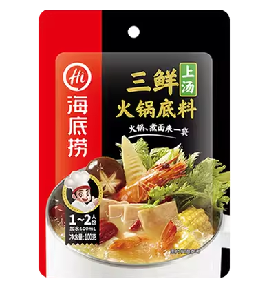  HDL  Hotpot Base - Three Delicacies Flavor 100G