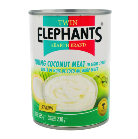 ELEPHANTS糖水椰子肉条565G