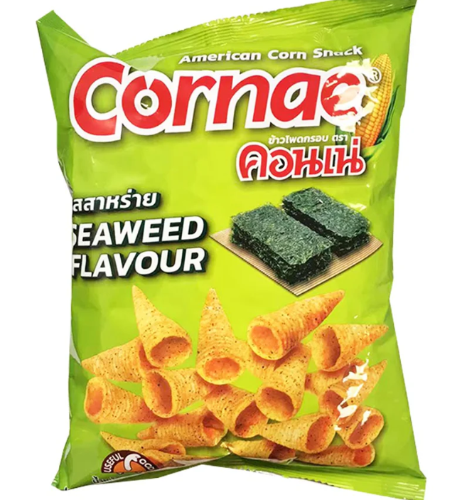 CORNAE American Corn Snack Seaweed Flavour 48G
