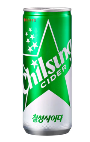 CHILSUNG Lemon Lime Soda 250ML