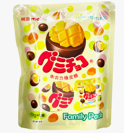 MEIJI Gummy Chocolate- Mango 108G