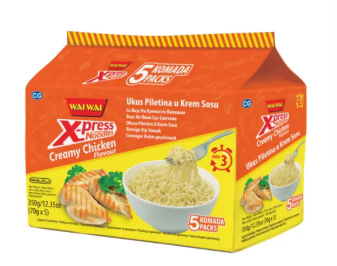 WAIWAI Xpress Creamy Chicken Noodles5x70G