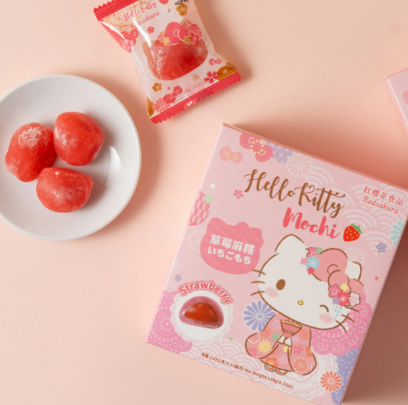 RedSakura Hello Kitty Strawberry Mochi 120g