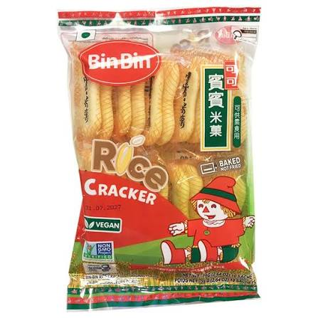 binbin rice cracker original flavor75g
