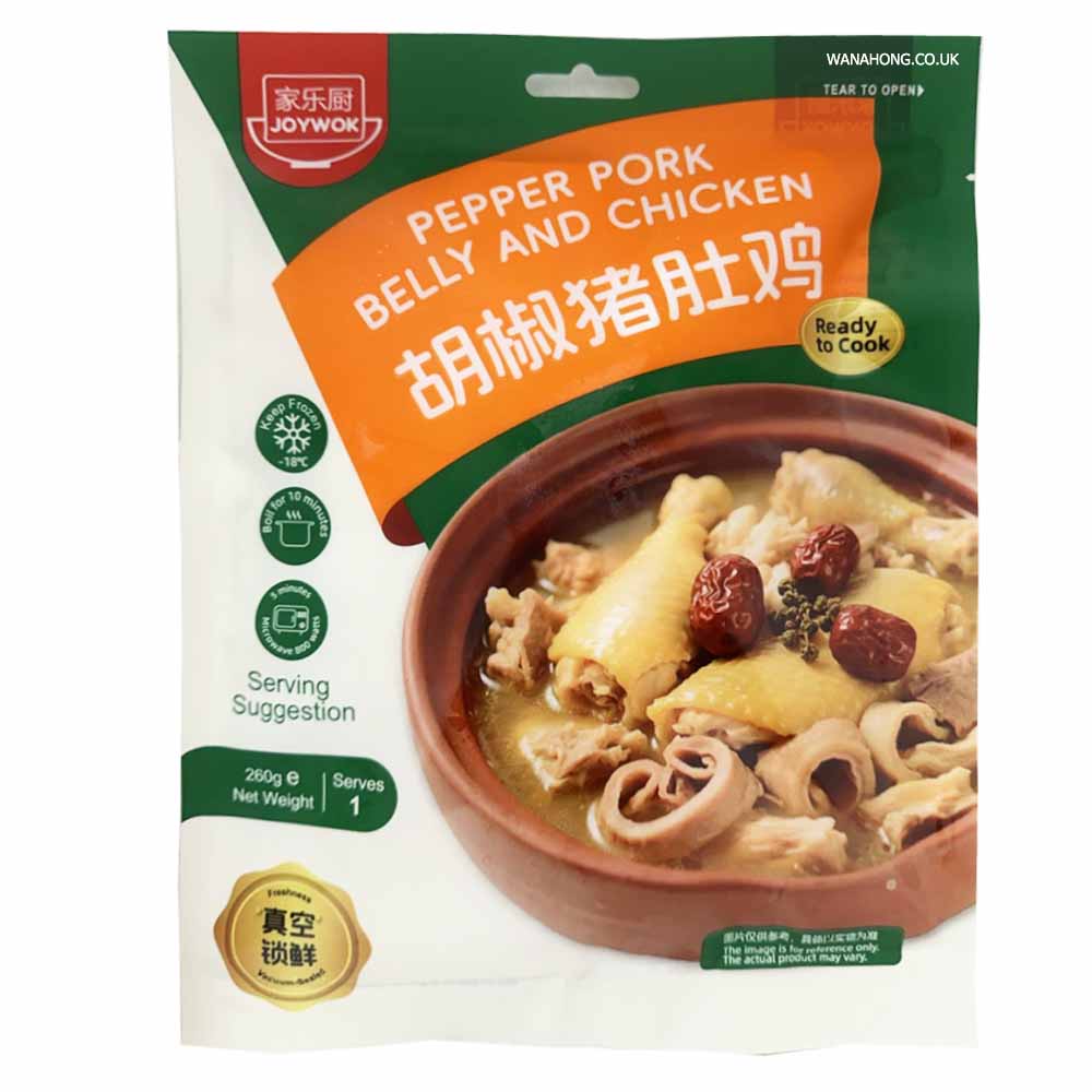 Joywok Pepper Pork Belly And Chicken 260g