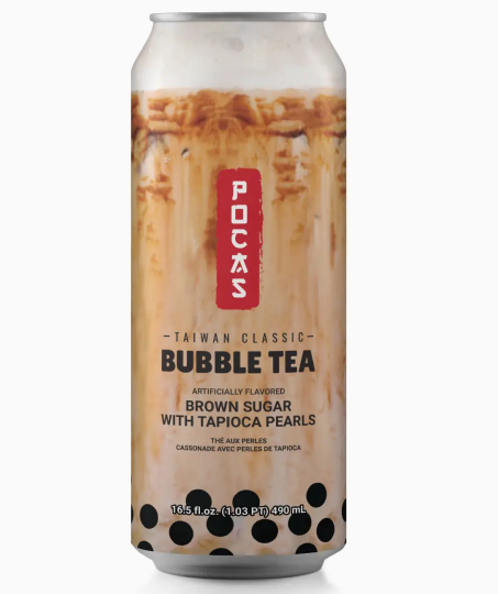 Pocas Taiwan Brown Sugar Bubble Tea 490ml