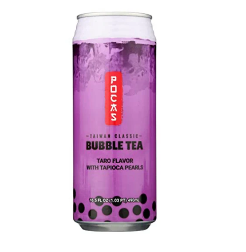 Pocas Taiwan Taro Bubble Tea 490ml