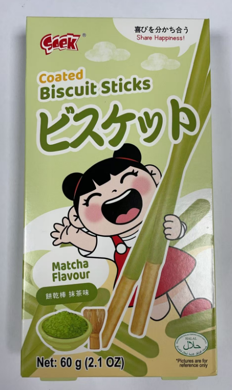 Soek饼干棒-抹茶味 60G